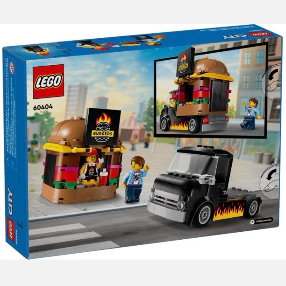 Lego City Burger Truck 60404